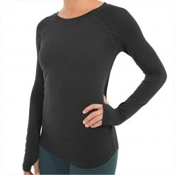 Free Fly Apparel Bamboo Midweight Long Sleeve Shirt For Women