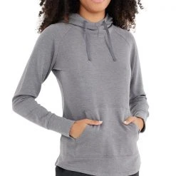 Free Fly Apparel Women's Bamboo Fleece Pullover Hoody For Women