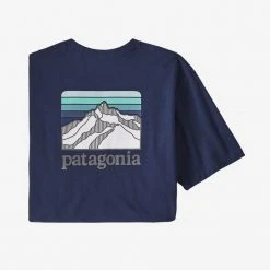Patagonia Line Logo Ridge Pocket Responsibili-Tee For Men Men's 17 Patagonia Line Logo Ridge Pocket Responsibili-Tee For Men Men's