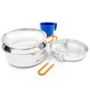 GSI Outdoors Glacier Stainless 1-Person Mess Kit 2 GSI Outdoors Glacier Stainless 1-Person Mess Kit