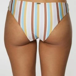O'Neill Heidi Stripe Sunset Twist Side Bottoms For Women