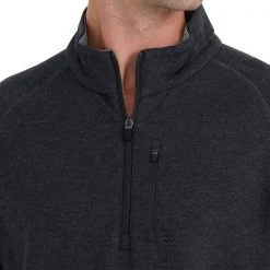 Free Fly Apparel Bamboo Heritage Fleece Quarter Zip For Men Men's