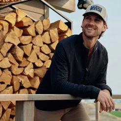 Free Fly Apparel Bamboo Heritage Fleece Quarter Zip For Men Men's