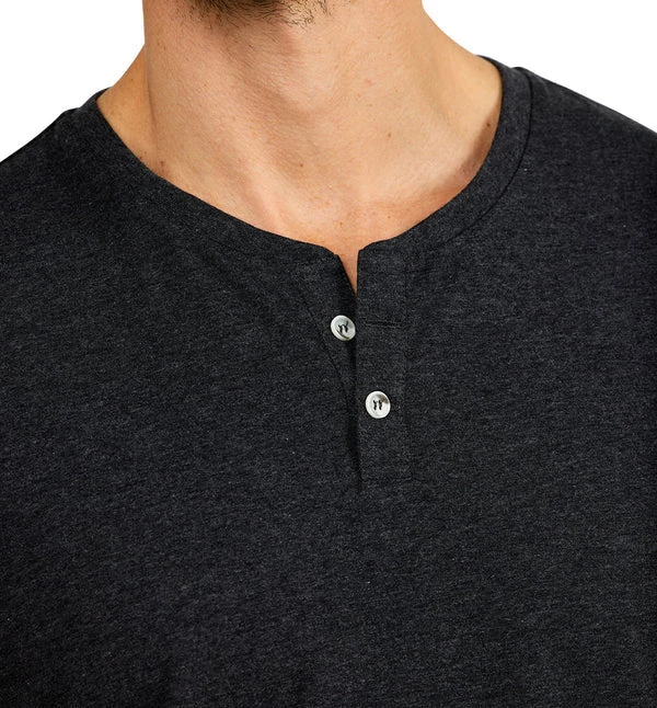 Free Fly Apparel Heritage Short Sleeve Henley For Men Men's