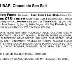 Blender Bombs Cacao & Sea Salt Bomb Bar Gear