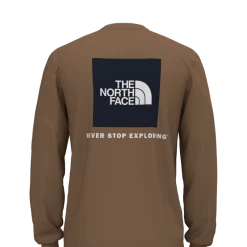 The North Face Long Sleeve Box NSE Tee For Men 9 The North Face Long Sleeve Box NSE Tee For Men