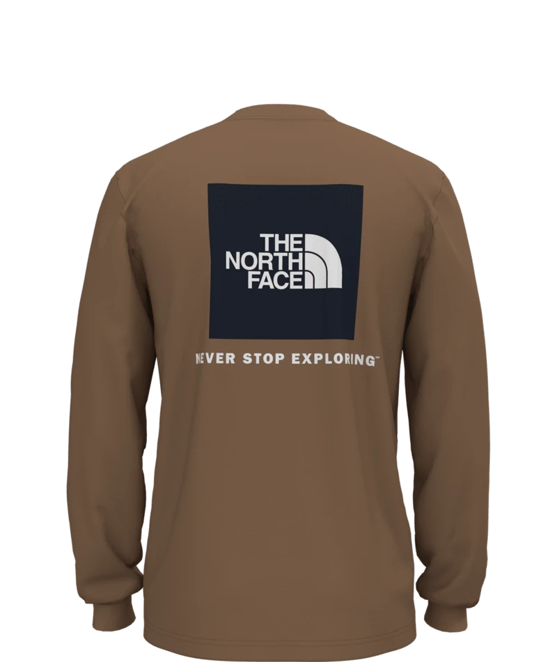The North Face Long Sleeve Box NSE Tee For Men 5 The North Face Long Sleeve Box NSE Tee For Men