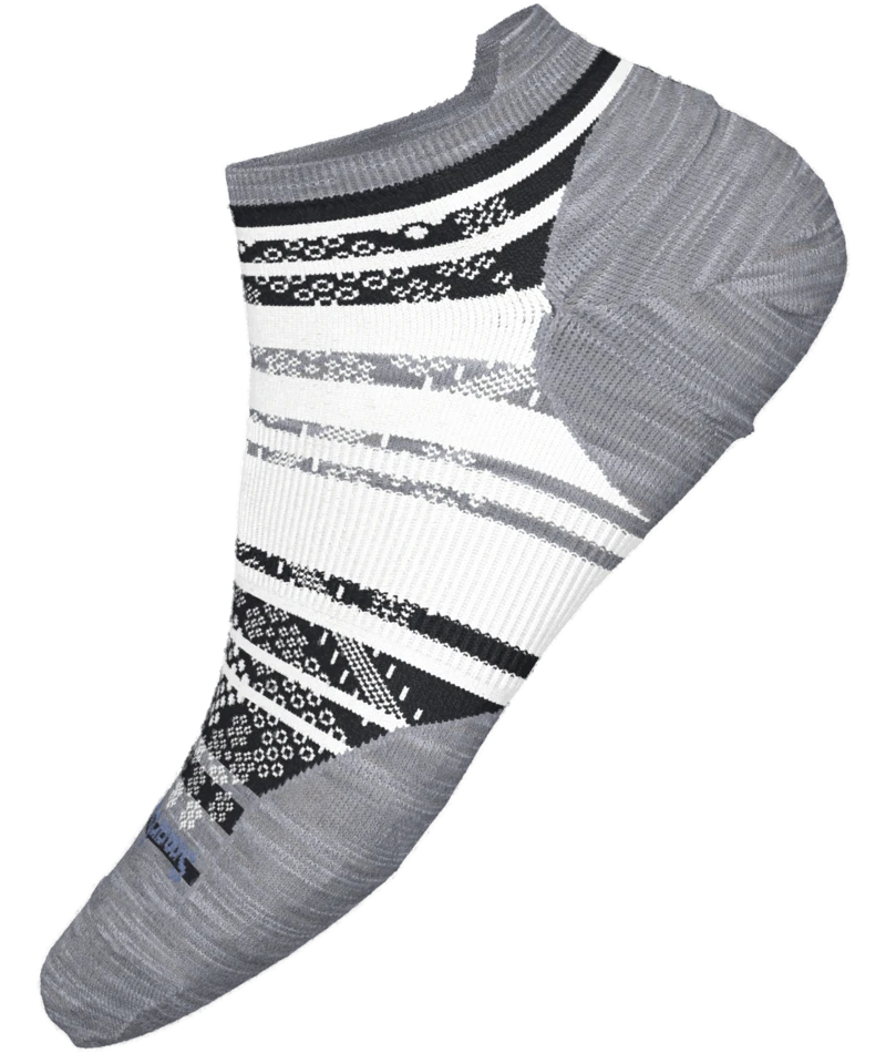 Smartwool PhD Run Ultra Light Striped Micro Socks For Women 3 Smartwool PhD Run Ultra Light Striped Micro Socks For Women