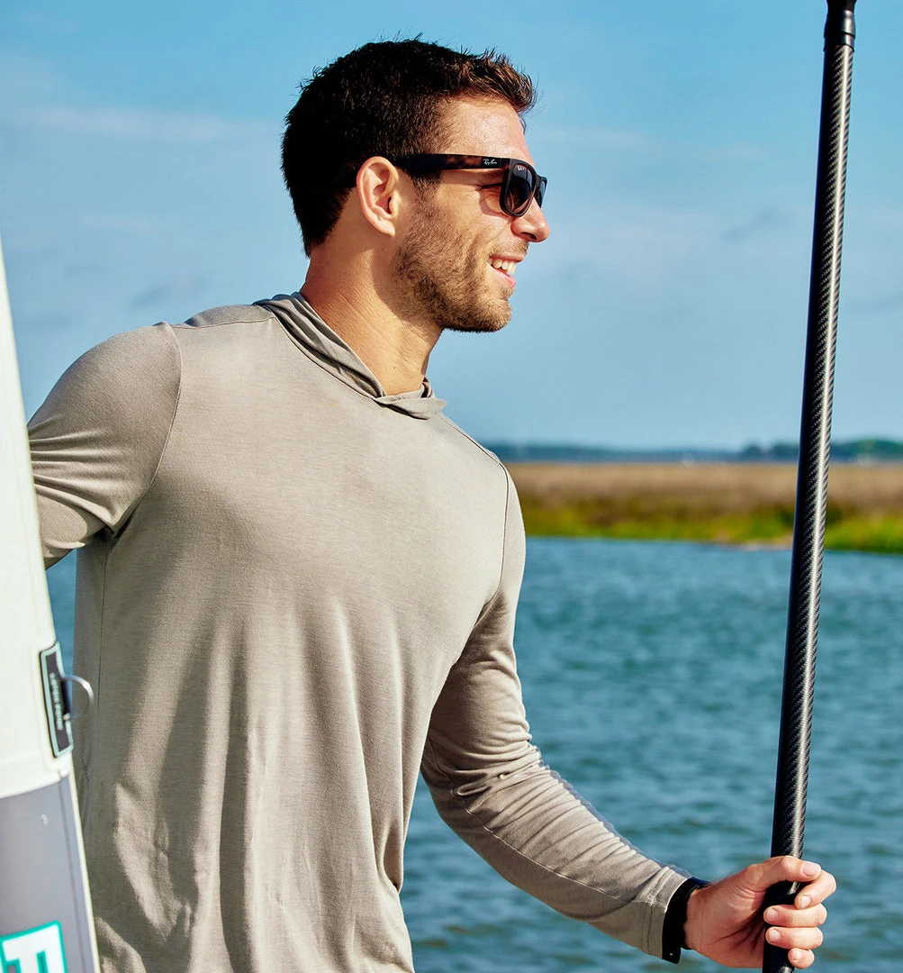 Free Fly Apparel Bamboo Lightweight Shore Hoody For Men Men's 13 Free Fly Apparel Bamboo Lightweight Shore Hoody For Men Men's