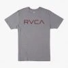 Big RVCA Short Sleeve T-Shirt For Men 1 Big RVCA Short Sleeve T-Shirt For Men