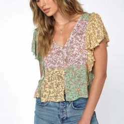 O'Neill Women's Maggy Floral Top For Women