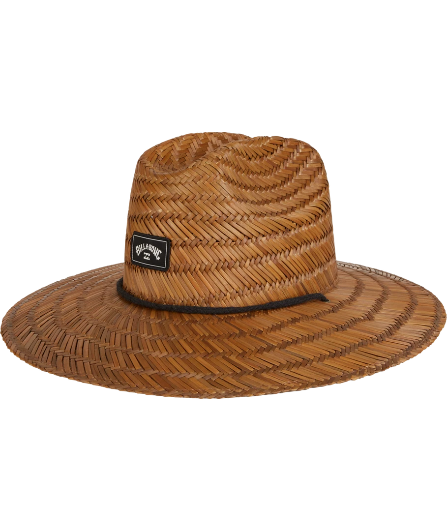 Billabong Tides Straw Lifeguard Hat Men's 4 Billabong Tides Straw Lifeguard Hat Men's