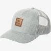 RVCA VA All The Way Curved Brim Trucker Hat Men's