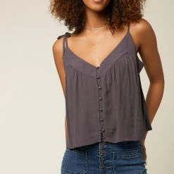 O'Neill May Solid Top For Women 10 O'Neill May Solid Top For Women