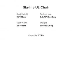 Big Agnes Skyline UL Chair 7 Big Agnes Skyline UL Chair