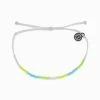 Pura Vida Women's Neon Ombre Seed Bead Bracelet 1 Pura Vida Women's Neon Ombre Seed Bead Bracelet
