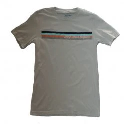 Half-Moon Outfitters Cigar Stripe Logo Short Sleeve T-Shirt