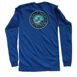 Half-Moon Outfitters Wave Logo Long Sleeve T-Shirt Half-Moon Collection