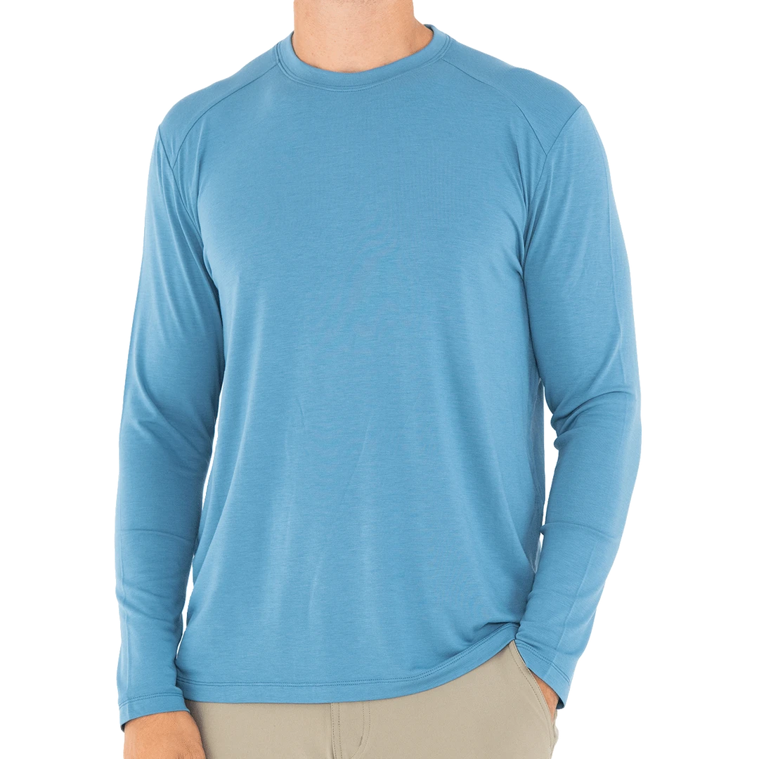 Free Fly Apparel Bamboo Midweight Long Sleeve Shirt For Men Men's 14 Free Fly Apparel Bamboo Midweight Long Sleeve Shirt For Men Men's