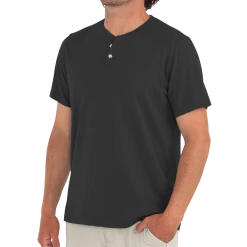 Free Fly Apparel Heritage Short Sleeve Henley For Men Men's