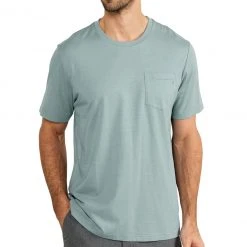 Free Fly Apparel Bamboo Heritage Pocket Tee For Men Men's