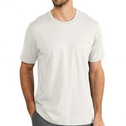 Free Fly Apparel Bamboo Heritage Pocket Tee For Men Men's