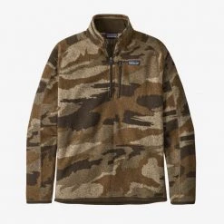 Patagonia Men's Better Sweater 1/4 Zip Fleece Pullover For Men (Past Season)