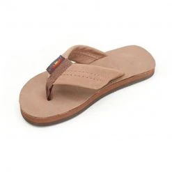 Rainbow Premier Leather Single Arch Sandal For Kids