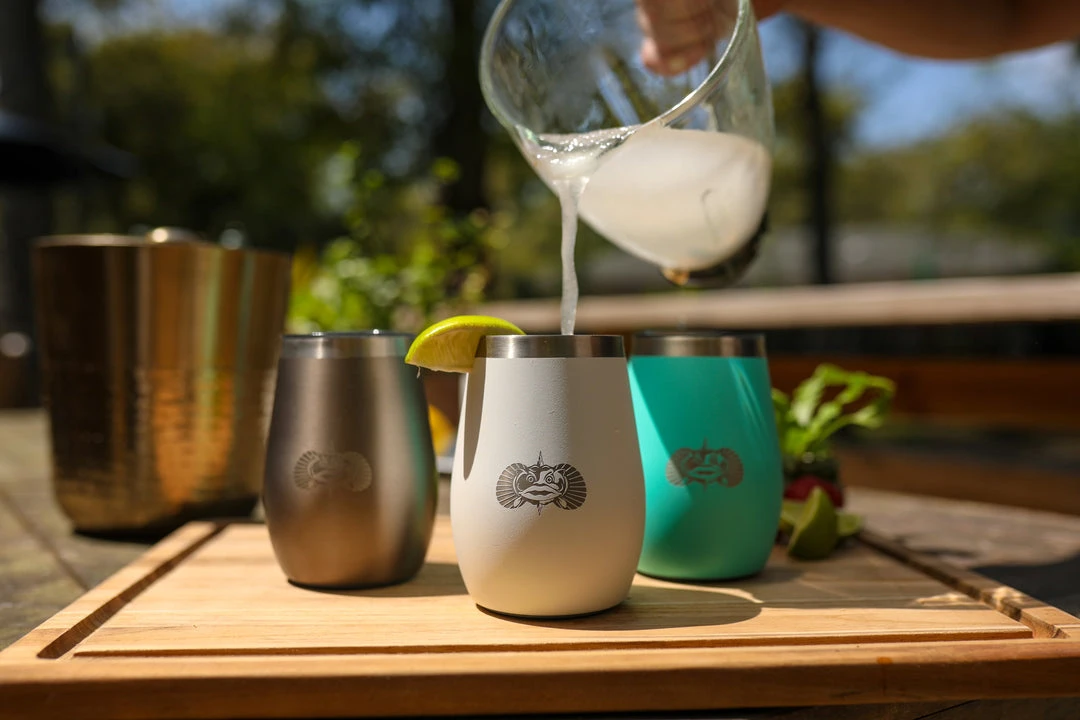 Toadfish Outfitters Gear Non-Tipping 10oz Wine Tumbler 9 Toadfish Outfitters Gear Non-Tipping 10oz Wine Tumbler