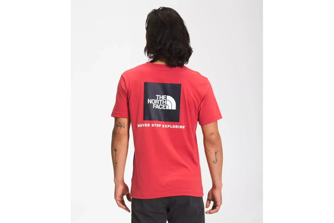 The North Face Short Sleeve Box NSE Tee For Men Men's 6 The North Face Short Sleeve Box NSE Tee For Men Men's