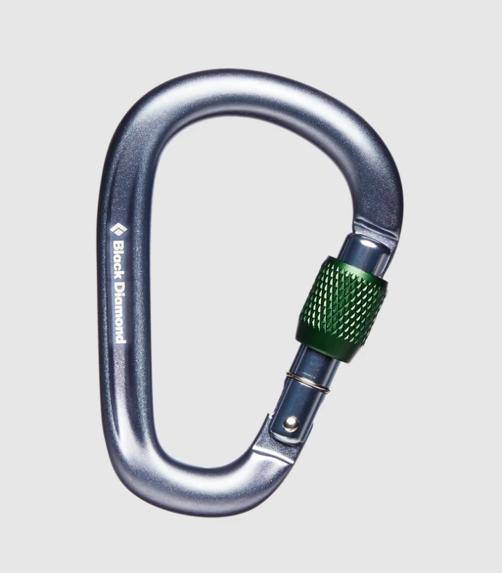 Black Diamond Equipment Gear Pearlock Screwgate Carabiner 3 Black Diamond Equipment Gear Pearlock Screwgate Carabiner