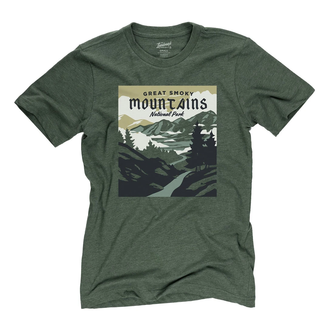 The Landmark Project Smoky Mountains National Park Tee 3 The Landmark Project Smoky Mountains National Park Tee