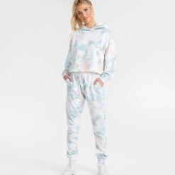 Southern Shirt Company Cropped Tie Dye Hoodie For Women