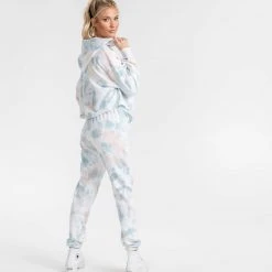 Southern Shirt Company Cropped Tie Dye Hoodie For Women