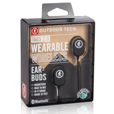Outdoor Tech TAGS 2.0 Bluetooth Earbuds