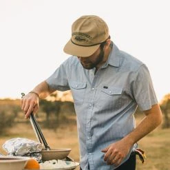 Howler Brothers H Bar B Short Sleeve Snapshirt For Men Men's 24 Howler Brothers H Bar B Short Sleeve Snapshirt For Men Men's