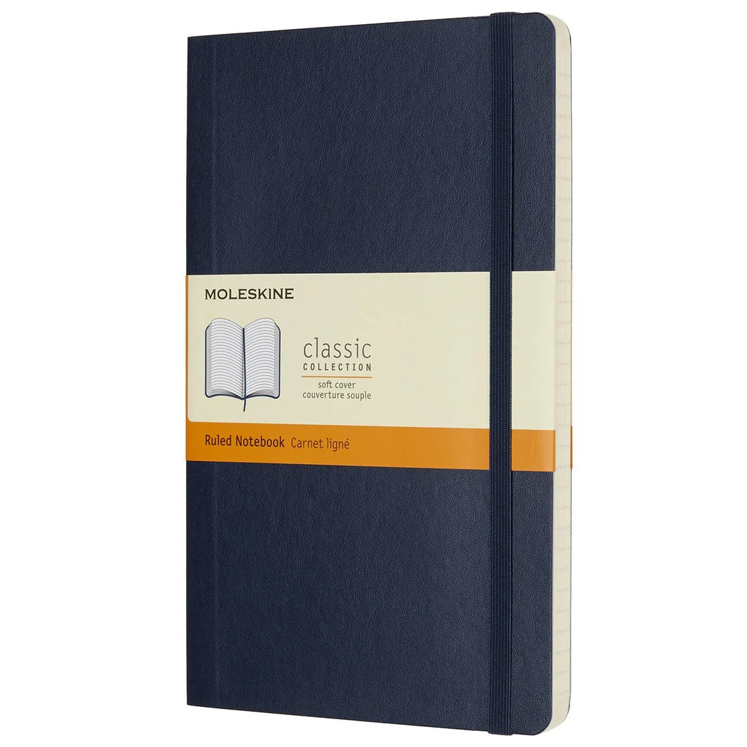 Chronicle Books Moleskine Large Soft Cover RULED Notebook Gear 3 Chronicle Books Moleskine Large Soft Cover RULED Notebook Gear