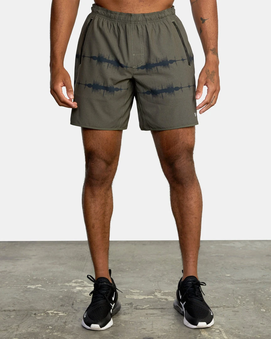 RVCA Yogger Stretch Elastic Shorts 17" For Men 9 RVCA Yogger Stretch Elastic Shorts 17" For Men
