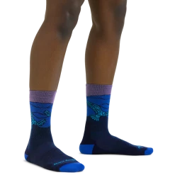 Darn Tough Women's Glide Micro Crew Ultra-Lightweight Running Socks For Women