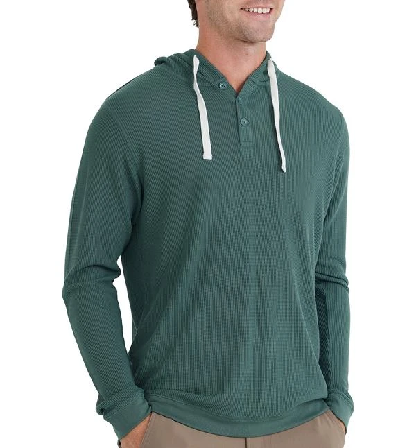 Free Fly Apparel Men's Bamboo Waffle Hoody For Men 9 Free Fly Apparel Men's Bamboo Waffle Hoody For Men