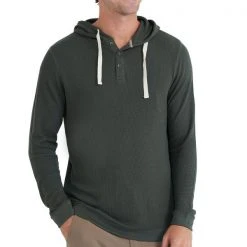Free Fly Apparel Men's Bamboo Waffle Hoody For Men 17 Free Fly Apparel Men's Bamboo Waffle Hoody For Men