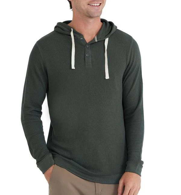 Free Fly Apparel Men's Bamboo Waffle Hoody For Men 10 Free Fly Apparel Men's Bamboo Waffle Hoody For Men