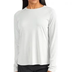 Free Fly Apparel Women's Bamboo Lightweight Long Sleeve Shirt For Women